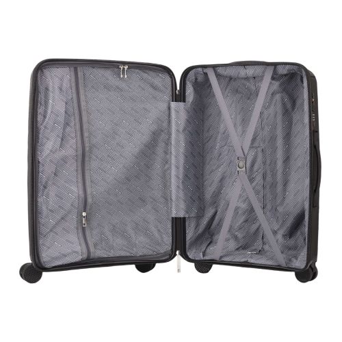 Чемодан средний Semi Line 24 дюйма (M) полипропилен Black (T5826-2)