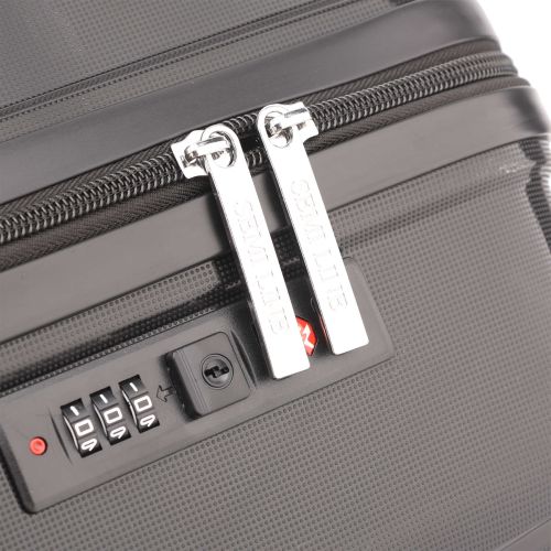 Чемодан средний Semi Line 24 дюйма (M) полипропилен Black (T5826-2)