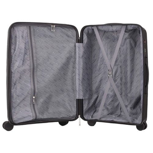 Чемодан большой Semi Line 28 дюймов (L) полипропилен Black (T5826-3)