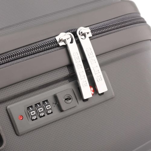 Чемодан малый под ручную кладь Semi Line 20 (S) полипропилен Graphite (T5829-1)