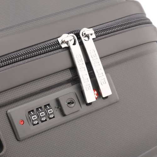 Чемодан большой Semi Line 28дюйма (L) полипропилен Graphite (T5829-3)