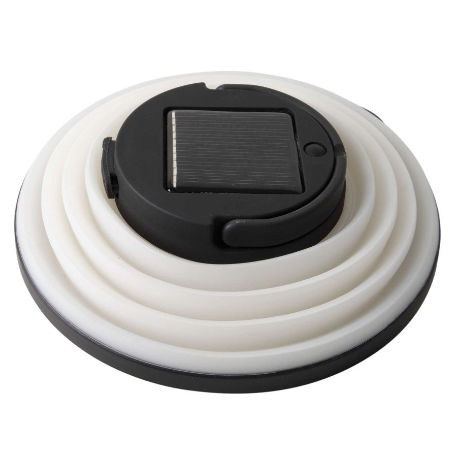 Фонарь кемпинговый Bo-Camp Seginius Solar Rechargeable 150 Lumen White/Black (5818730)