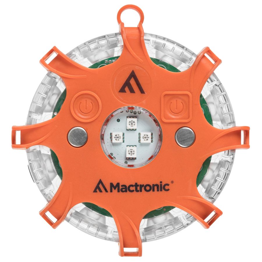Комплект фонарей профессиональных Mactronic X-Flare (30 Lm) Red/Blue/Amber Recharg 12/220V (PSD0112)
