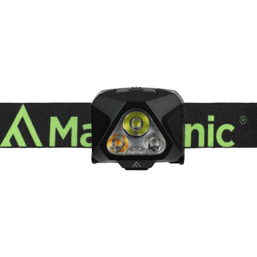 Фонарь налобный Mactronic Illuma (430 Lm) Cool White/Neutral White/Red LED USB Recharge Type-C (AHL0081)