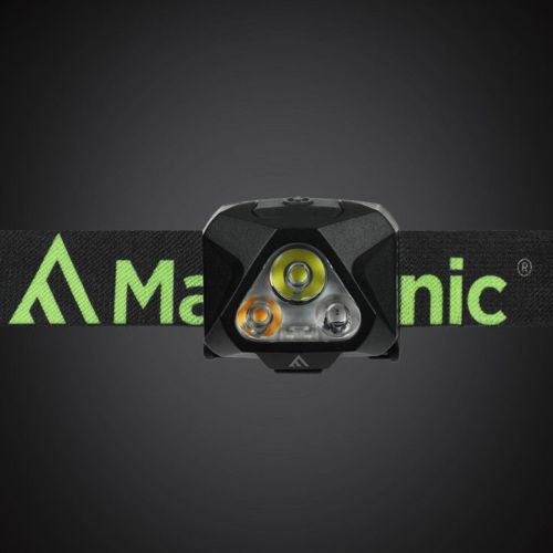 Фонарь налобный Mactronic Illuma (430 Lm) Cool White/Neutral White/Red LED USB Recharge Type-C (AHL0081)