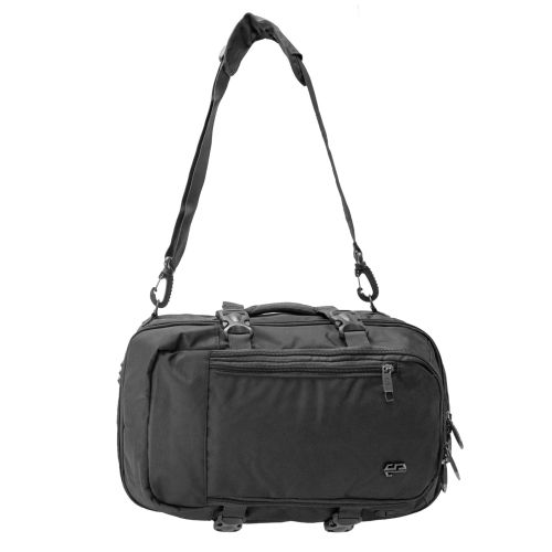 Сумка-рюкзак трансформер Semi Line 20 л, черный, для ноутбука и путешествий