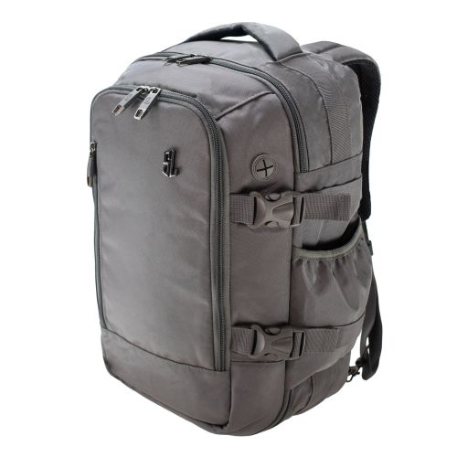 Сумка-рюкзак трансформер Semi Line 20 л, графитовый, для ноутбука и путешествий