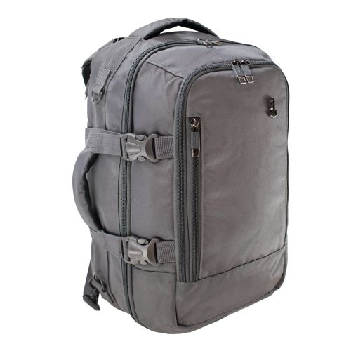 Сумка-рюкзак трансформер Semi Line 20 л, графитовый, для ноутбука и путешествий