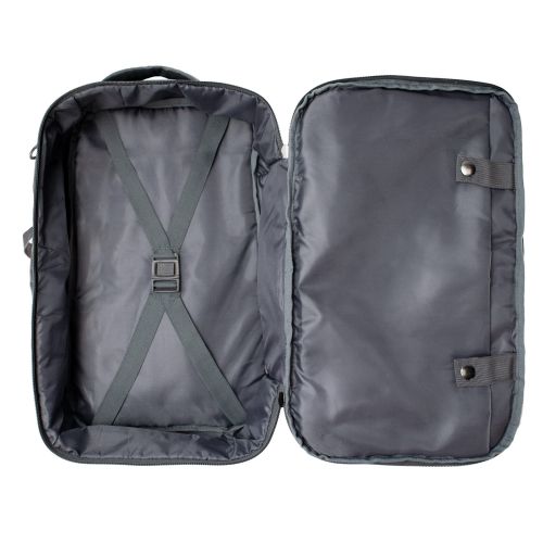 Сумка-рюкзак трансформер Semi Line 20 л, графитовый, для ноутбука и путешествий