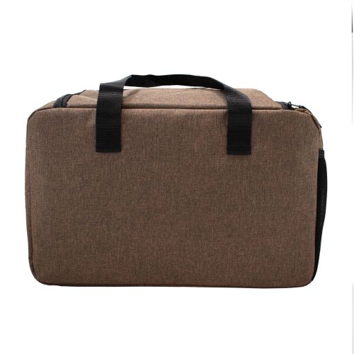 Сумка дорожная Semi Line 20 л, коричневая, влагозащищенная, с открытием на 270°