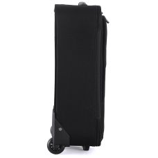 Чемодан Semi Line 20 дюймов (S) ручная кладь на 2 колесах полиэстер 600D защищенные колеса +3 кармана объем 34 л черный