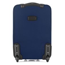 Чемодан Semi Line 20 дюймов (S) ручная кладь на 2 колесах полиэстер 600D защищенные колеса +3 кармана объем 34 л синий