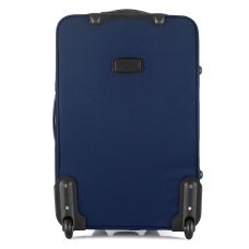 Чемодан Semi Line 24 дюйма (M) на 2 колесах полиэстер 600D защищенные колеса +3 кармана объем 50 л синий
