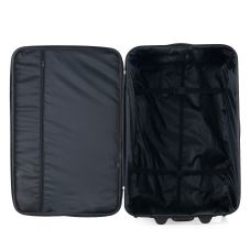 Чемодан Semi Line 24 дюйма (M) на 2 колесах полиэстер 600D защищенные колеса +3 кармана объем 50 л синий