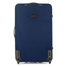 Чемодан Semi Line 28 дюймов на 2 колесах полиэстер 600D защищенные колеса +3 кармана объем 75 л синий