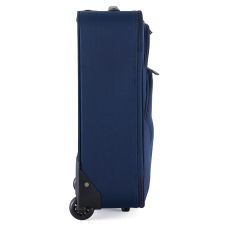 Чемодан Semi Line 20 дюймов (S) ручная кладь на 2 колесах полиэстер 600D защищенные колеса +2 кармана объем 34 л синий