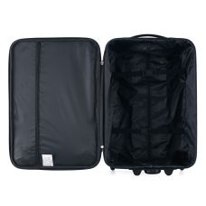 Чемодан Semi Line 20 дюймов (S) ручная кладь на 2 колесах полиэстер 600D защищенные колеса +2 кармана объем 34 л синий