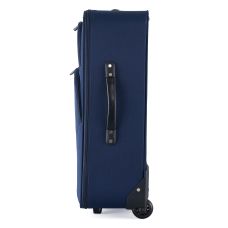 Чемодан Semi Line 24 дюйма (M) на 2 колесах полиэстер 600D защищенные колеса +2 кармана объем 50 л синий