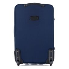 Чемодан Semi Line 24 дюйма (M) на 2 колесах полиэстер 600D защищенные колеса +2 кармана объем 50 л синий