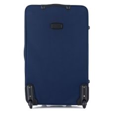 Чемодан Semi Line 28 дюймов на 2 колесах полиэстер 600D защищенные колеса +2 кармана объем 75 л синий
