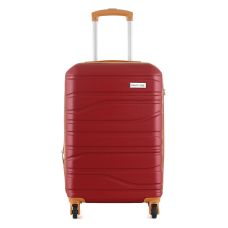 Чемодан Semi Line 20 дюймов (S) ручная кладь на 4 колесах ABS-пластик кодовый замок Расширительный клапан +20% объем 39/54 л вишневый