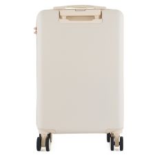 Чемодан Semi Line 20 дюймов (S) ручная кладь на 4 колесах ABS-пластик кодовый замок скрытый объем 40 л бежевый