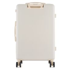 Чемодан Semi Line 24 дюйма (M) на 4 колесах ABS-пластик кодовый замок скрытый объем 66 л бежевый