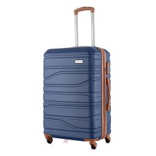 Чемодан Semi Line 24 дюйма (M) на 4 колесах ABS-пластик кодовый замок Расширительный клапан +20% объем 66/79 л темно-синий