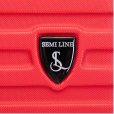 Чемодан Semi Line 24 дюйма (M) дюйма (M) Red (T5871-3)