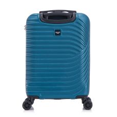 Чемодан Semi Line 20 дюймов (S) дюймов (S) Blue, ABS пластик, 4 колеса 360°, кодовый замок, ручная кладь, 41 л, синий