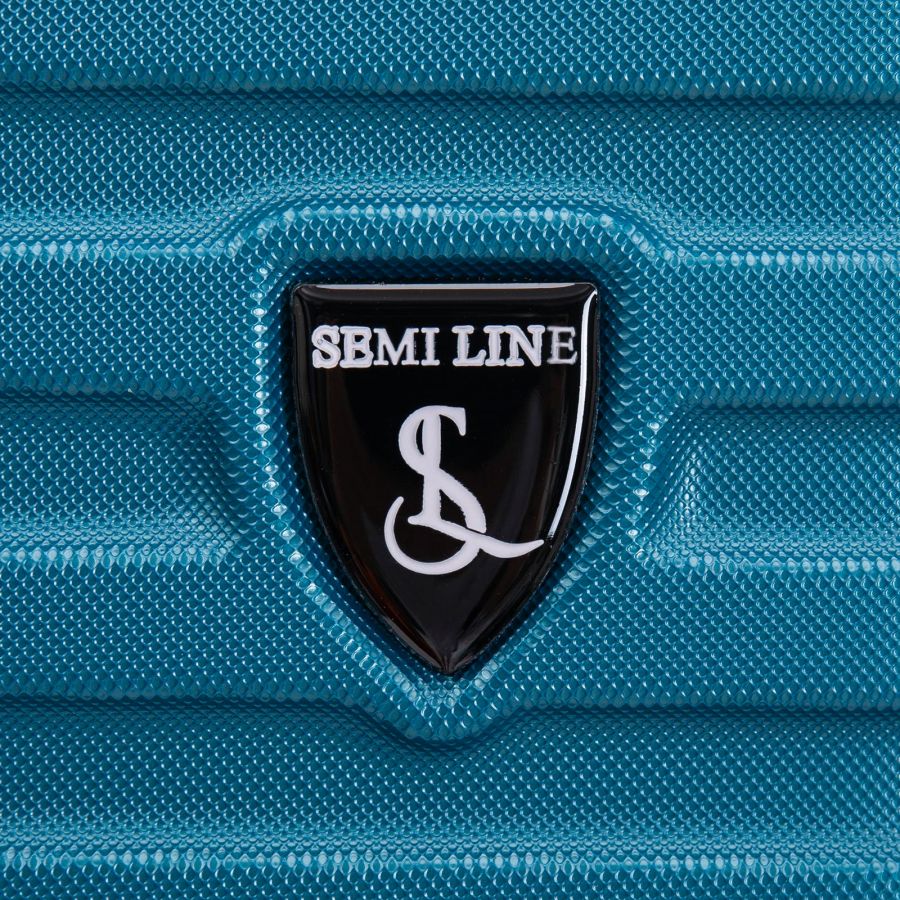 Чемодан Semi Line 20 (S) Blue, ABS пластик, 4 колеса 360°, кодовый замок, ручная кладь, 41 л, синий