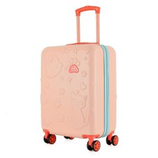 Чемодан детский Semi Line 20 дюймов (S) дюймов (S) Pink/Blue, ABS пластик, 4 колеса 360°, ручная кладь, 34 л, для детей, персиковый/голубой