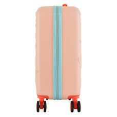 Чемодан детский Semi Line 20 дюймов (S) дюймов (S) Pink/Blue, ABS пластик, 4 колеса 360°, ручная кладь, 34 л, для детей, персиковый/голубой