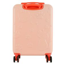 Чемодан детский Semi Line 20 дюймов (S) дюймов (S) Pink/Blue, ABS пластик, 4 колеса 360°, ручная кладь, 34 л, для детей, персиковый/голубой