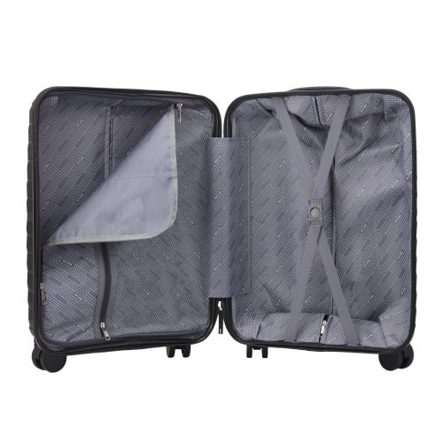 Чемодан Semi Line 20 (S) 39 л черный T5911-2 54x36x23.5 см ручная кладь полипропилен