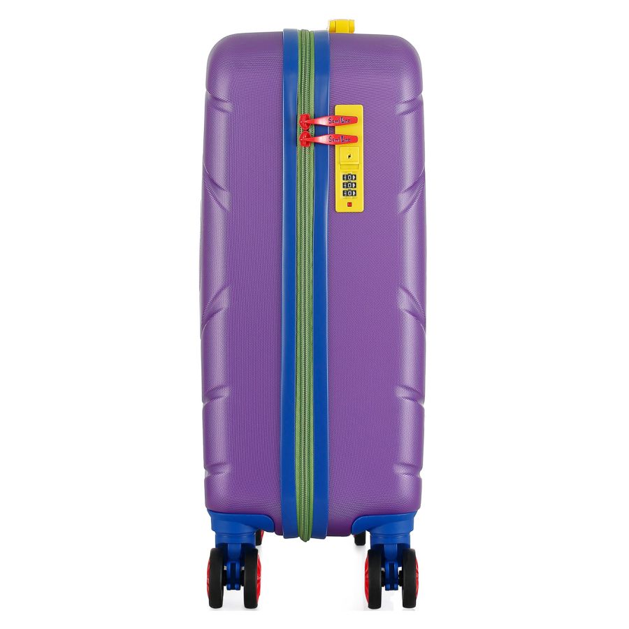 Чемодан Semi Line 20 (S) 40 л фиолетовый T5930-1 54.5x38x21 см ручная кладь телескопическая ручка