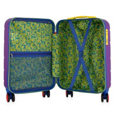 Чемодан Semi Line 20 дюймов (S) дюймов (S) 40 л фиолетовый T5930-1 54.5x38x21 см ручная кладь телескопическая ручка