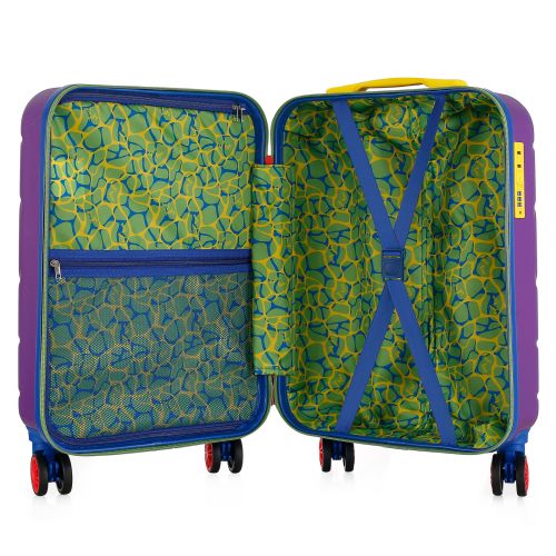 Чемодан Semi Line 20 (S) 40 л фиолетовый T5930-1 54.5x38x21 см ручная кладь телескопическая ручка