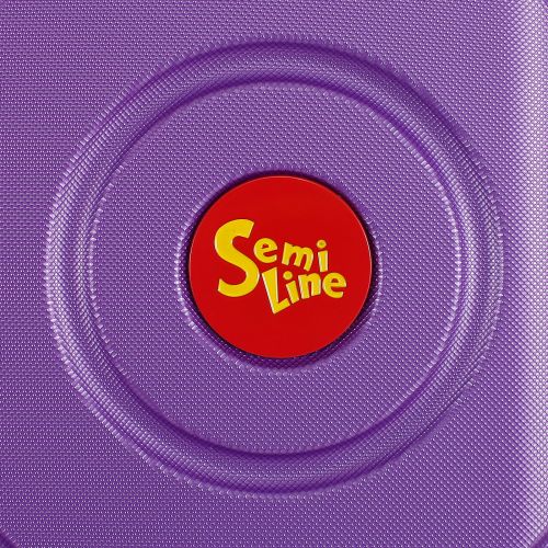 Чемодан Semi Line 20 (S) 40 л фиолетовый T5930-1 54.5x38x21 см ручная кладь телескопическая ручка