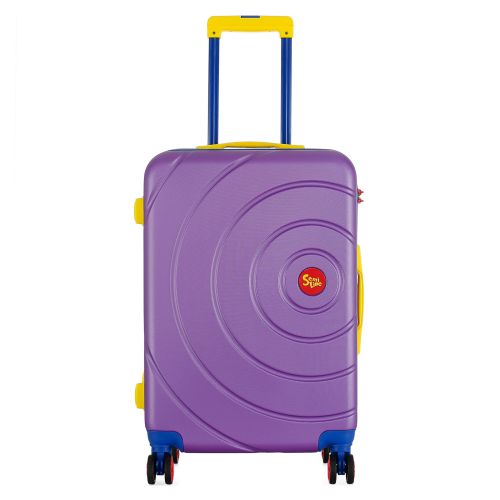 Чемодан Semi Line 24 дюйма (M) 65 л фиолетовый T5930-2 65x44x24.5 см телескопическая ручка кодовый замок