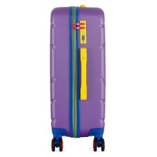 Чемодан Semi Line 24 дюйма (M) дюйма (M) 65 л фиолетовый T5930-2 65x44x24.5 см телескопическая ручка кодовый замок