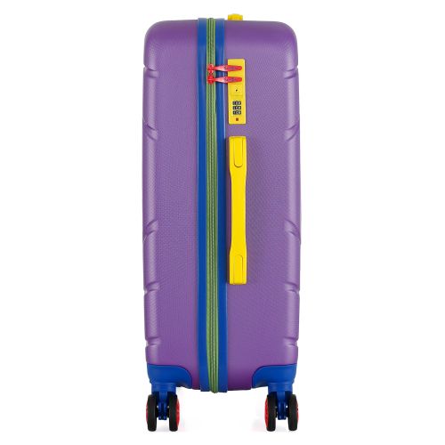 Чемодан Semi Line 24 дюйма (M) 65 л фиолетовый T5930-2 65x44x24.5 см телескопическая ручка кодовый замок