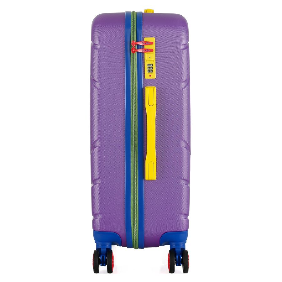 Чемодан Semi Line 24 дюйма (M) 65 л фиолетовый T5930-2 65x44x24.5 см телескопическая ручка кодовый замок