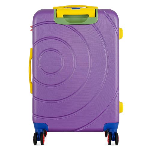 Чемодан Semi Line 24 дюйма (M) 65 л фиолетовый T5930-2 65x44x24.5 см телескопическая ручка кодовый замок