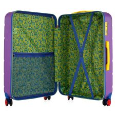 Чемодан Semi Line 28 дюймов (L) 98 л фиолетовый T5930-3 75x49x28.5 см телескопическая ручка кодовый замок