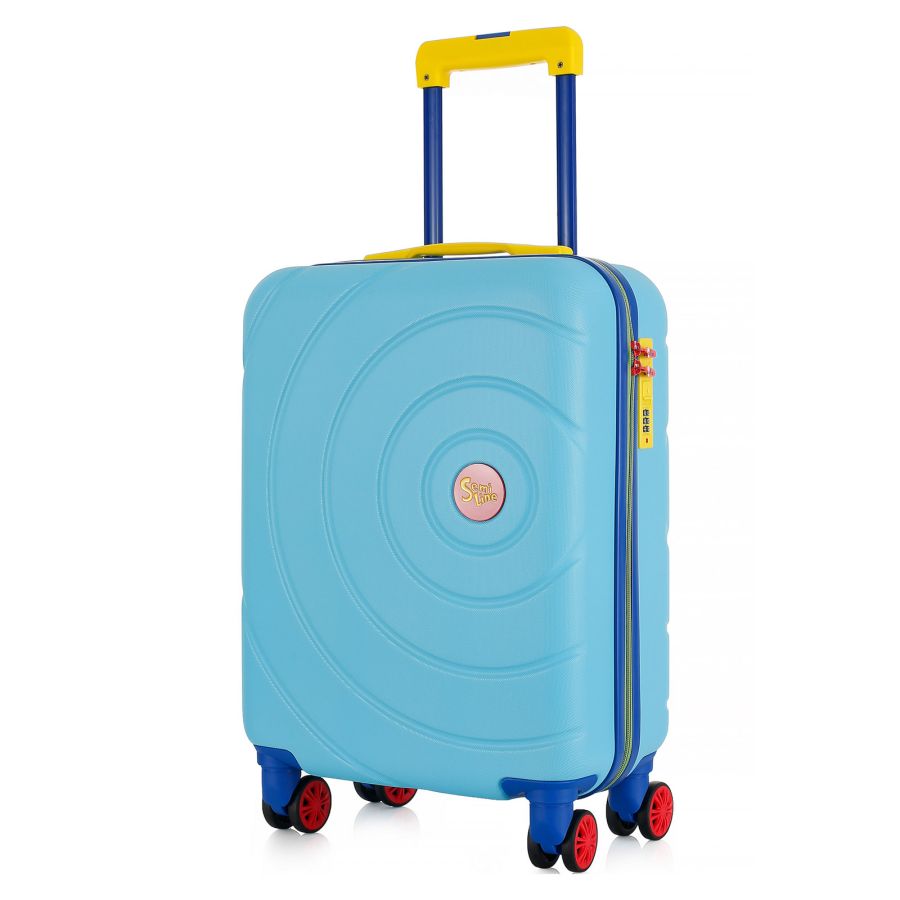 Чемодан Semi Line 20 (S) 40 л бирюзовый светлый T5933-1 54.5x38x21 см ручная кладь
