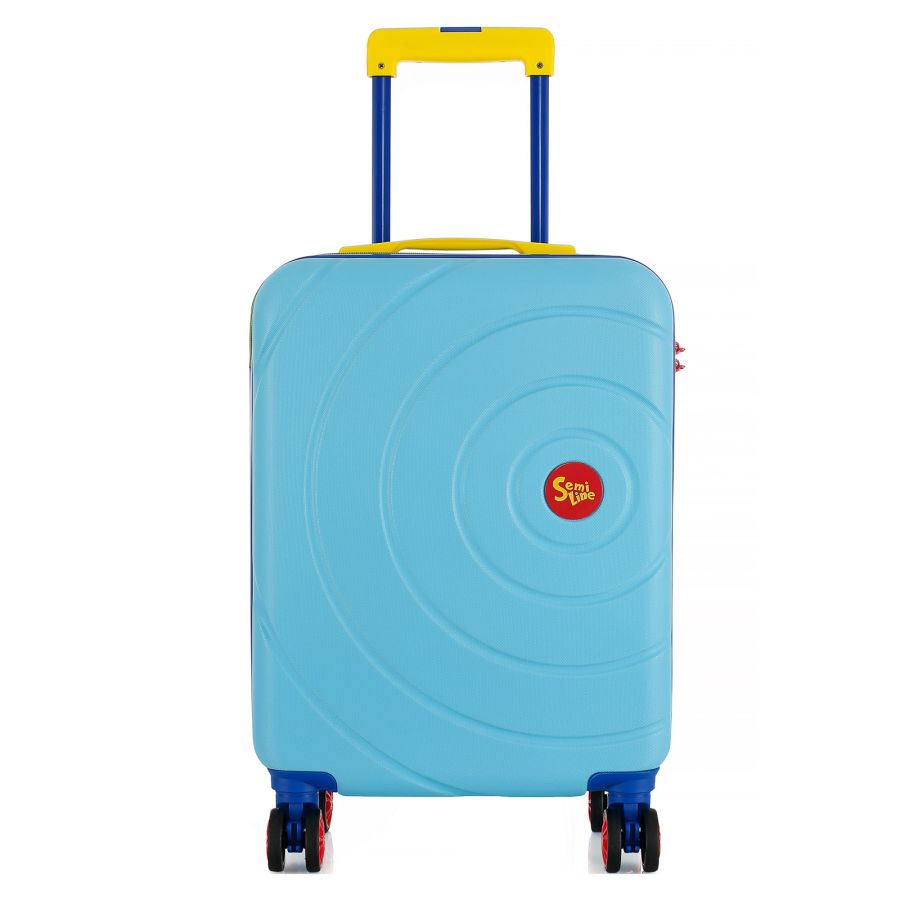 Чемодан Semi Line 20 (S) 40 л бирюзовый светлый T5933-1 54.5x38x21 см ручная кладь