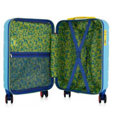 Чемодан Semi Line 20 дюймов (S) дюймов (S) 40 л бирюзовый светлый T5933-1 54.5x38x21 см ручная кладь