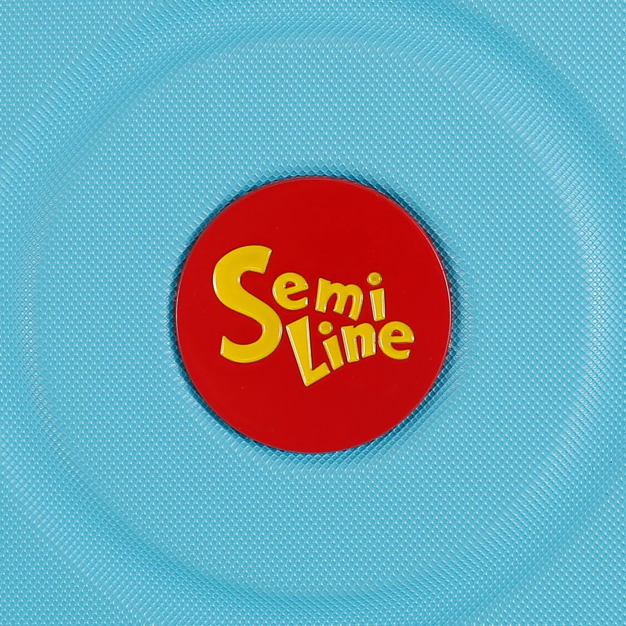 Чемодан Semi Line 20 (S) 40 л бирюзовый светлый T5933-1 54.5x38x21 см ручная кладь