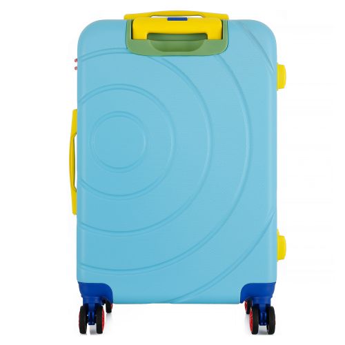 Чемодан Semi Line 24 дюйма (M) 65 л бирюзовый светлый T5933-2 65x44x24.5 см телескопическая ручка